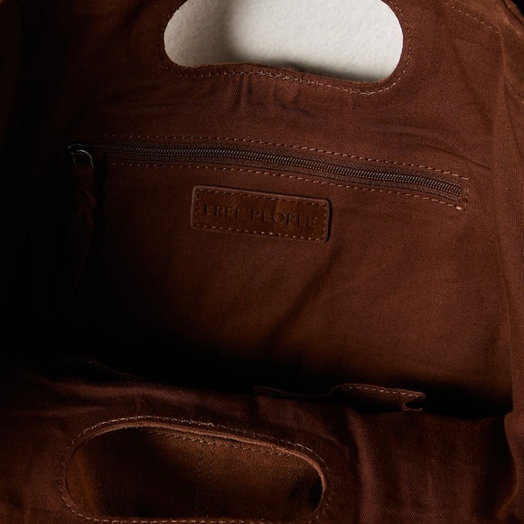 Free People Suede Caravan Tote | NWT - Picture 4 of 7
